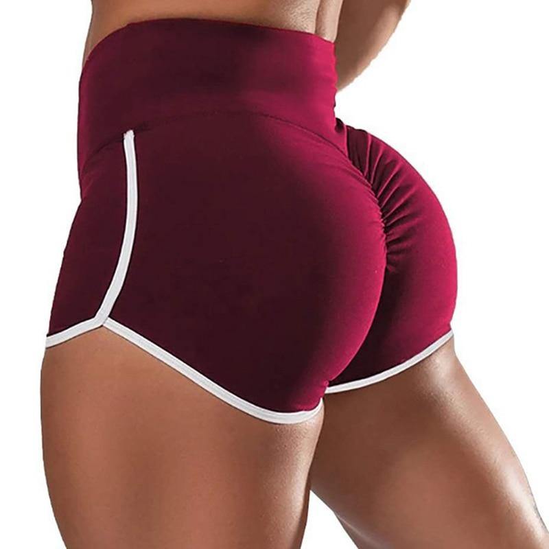 Homma Women Tummy Control Workout Shorts High Waist Activewear Biker Shorts  Fitness Seamless Yoga Shorts Coral S 