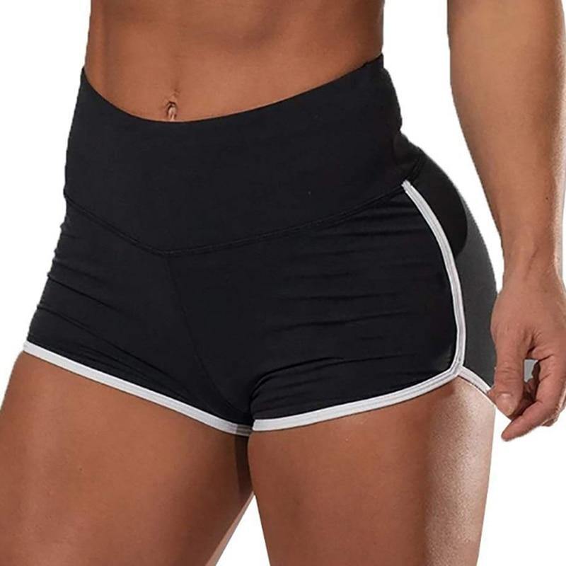 THE GYM PEOPLE High Waist Yoga Shorts for Mauritius