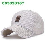 White Golf Hat Snapback Cap for Men and Women