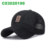 Black Golf Hat Snapback Cap for Men and Women