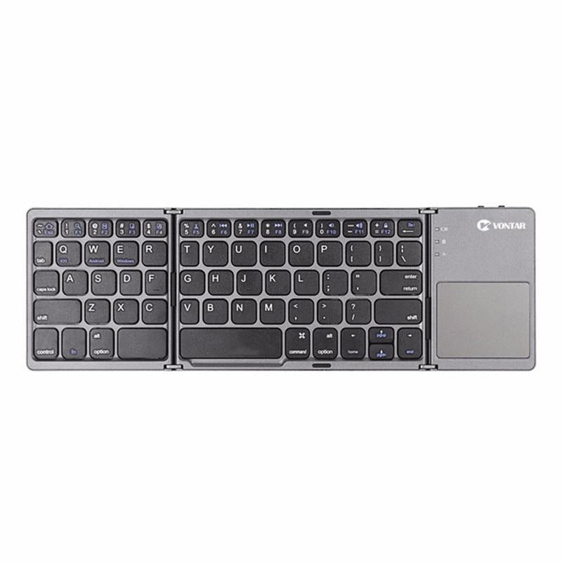 Portable Mini Keyboard Foldable Wireless Klavye –