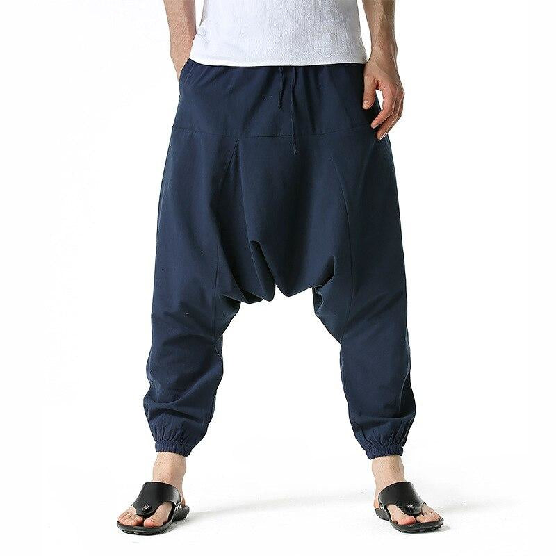 Harem pants men in cotton # 2
